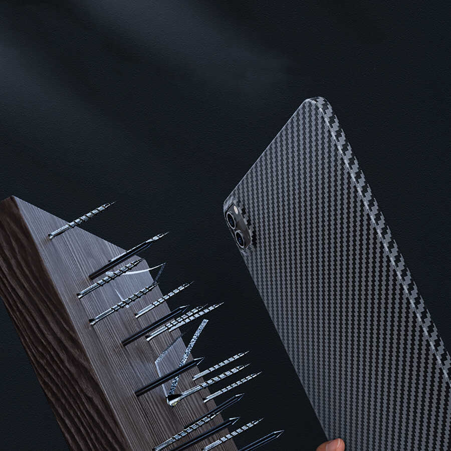 iPad Pro 11 2. 3. 4. Nesil uyumlu Kılıf Benks Essential Kevlar Karbon Fiber Kapak