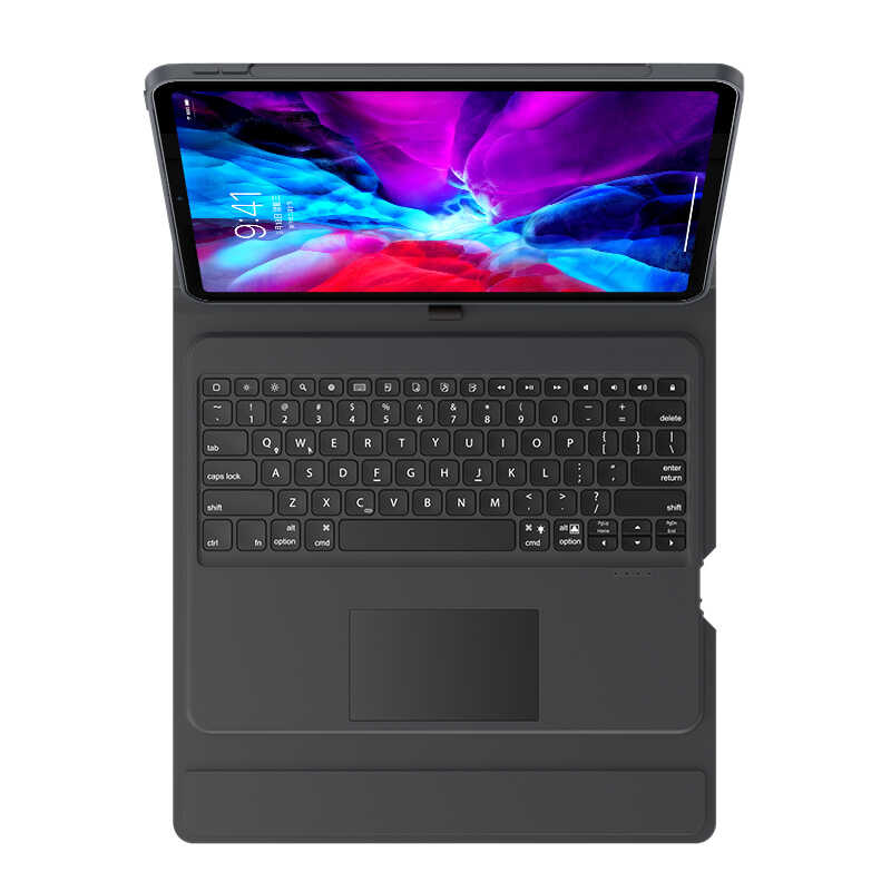 iPad Pro 12.9 4. 5. 6. Nesil uyumlu Benks Multifunctional Kablosuz Klavyeli Kılıf
