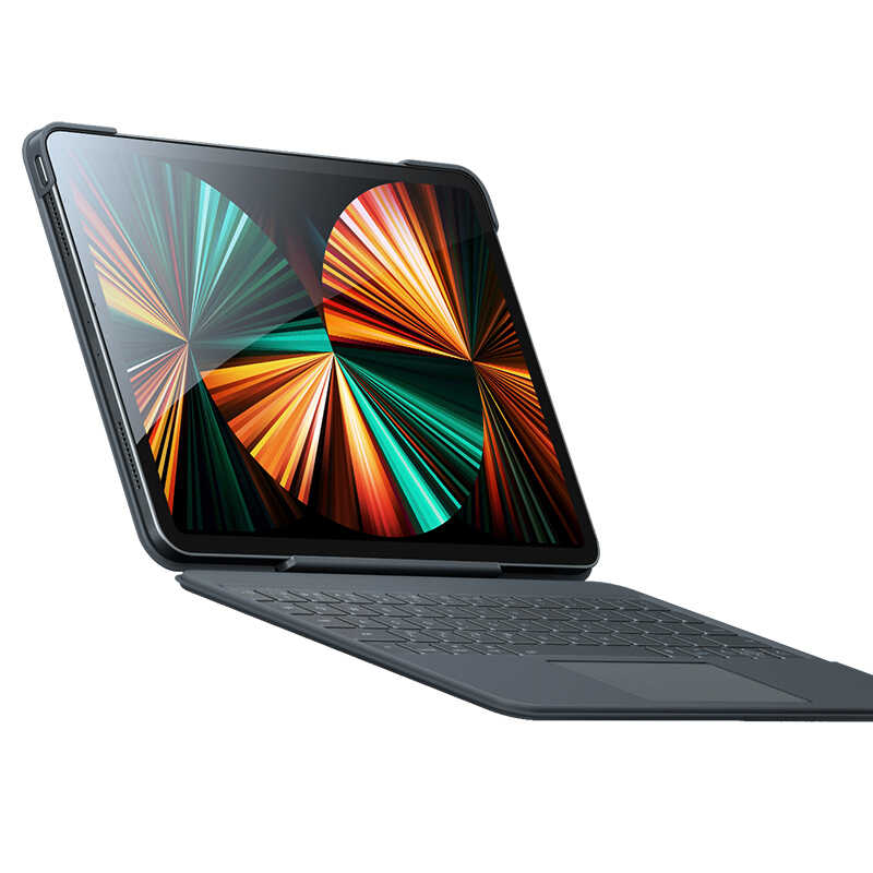 iPad Pro 12.9 4. 5. 6. Nesil uyumlu Benks KB02 Kablosuz Klavyeli Kılıf