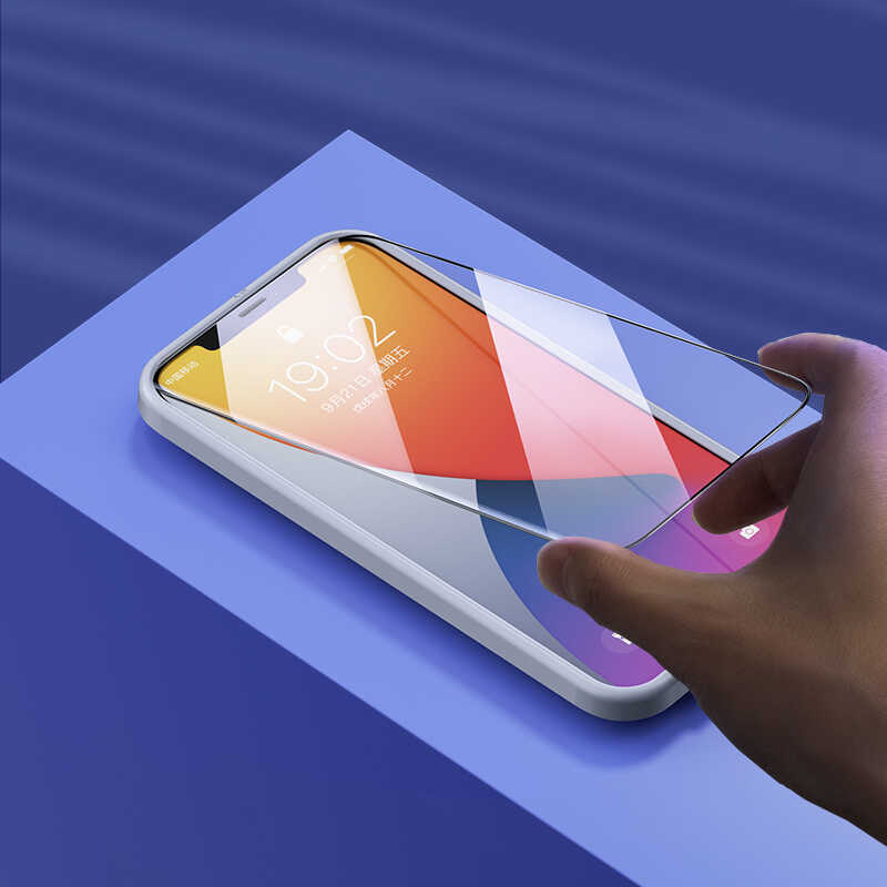 iPhone 12 Benks 0.3mm V Pro Dust Full Curved Proof Ekran Koruyucu