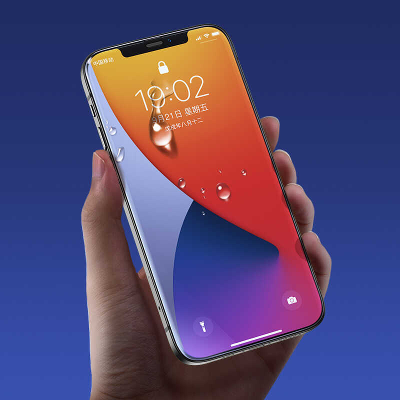 iPhone 12 Benks 0.3mm V Pro Dust Full Curved Proof Ekran Koruyucu