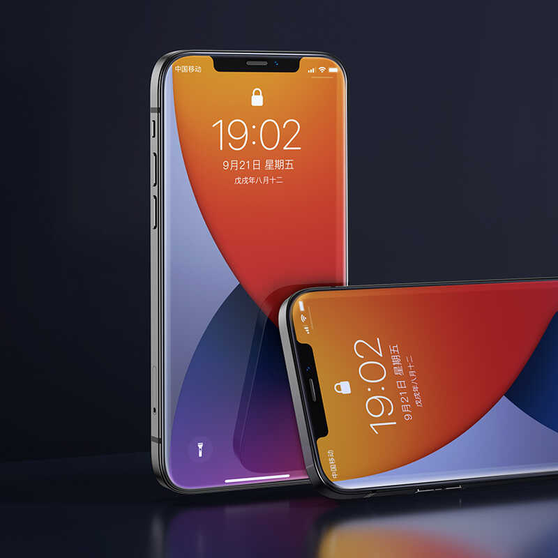 iPhone 12 Benks 0.3mm V Pro Dust Full Curved Proof Ekran Koruyucu