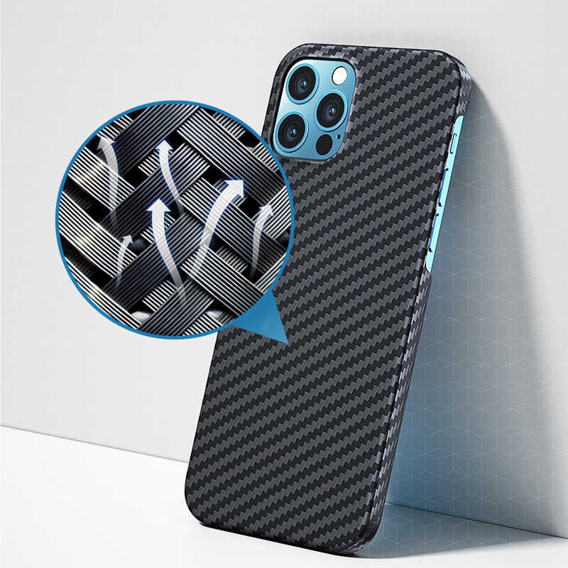 iPhone 12 / 12 Pro Kılıf Benks MFİ Magsafe Magnetic Aramid Kapak