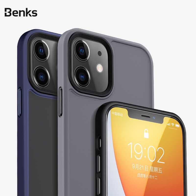 iPhone 12 Mini Kılıf Benks Hybrid Kapak