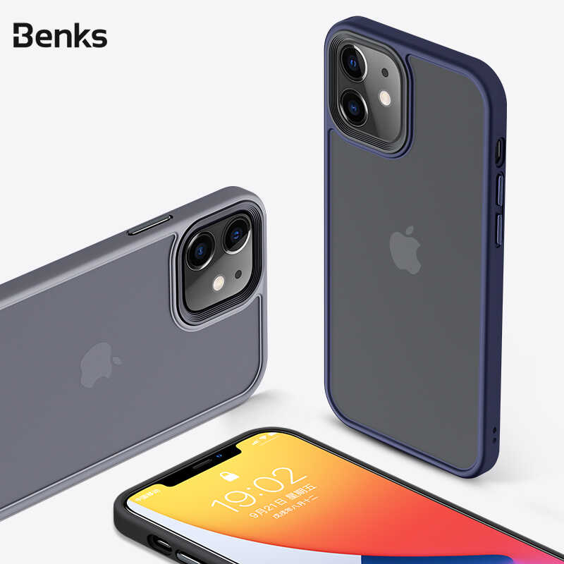 iPhone 12 Mini Kılıf Benks Hybrid Kapak