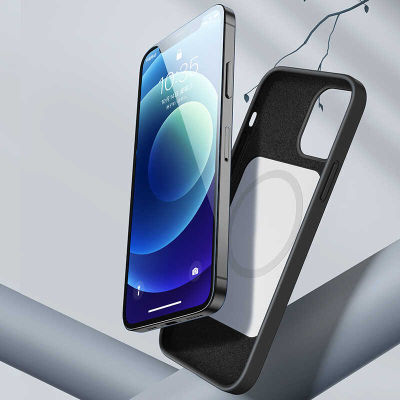 iPhone 12 Mini Kılıf Benks Magsafe Magnetic Original MFI Certified Silikon Kapak