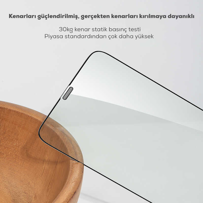 iPhone 12 Pro Benks 0.3mm V Pro Dust Proof Green Light Ekran Koruyucu