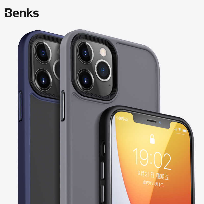 iPhone 12 Pro Max Kılıf Benks Hybrid Kapak