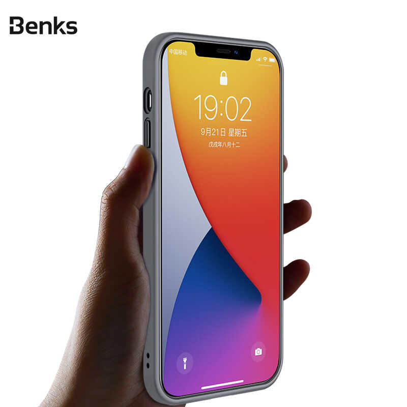 iPhone 12 Pro Max Kılıf Benks Hybrid Kapak