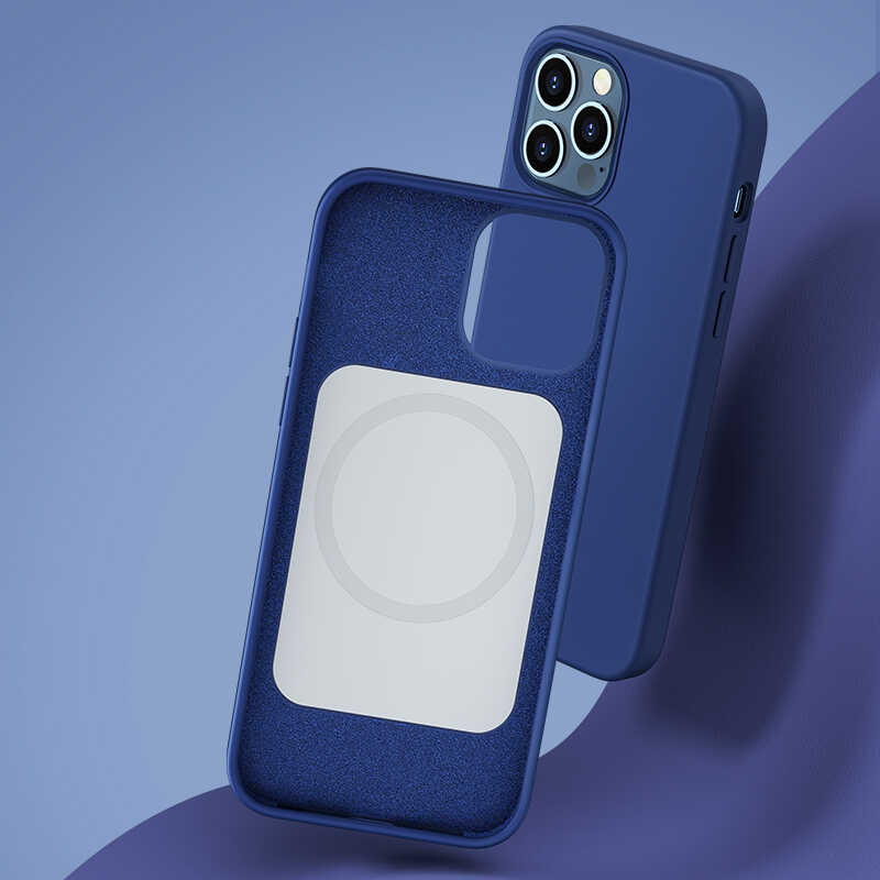 iPhone 12 Pro Max Kılıf Benks Magsafe Magnetic Original MFI Certified Silikon Kapak