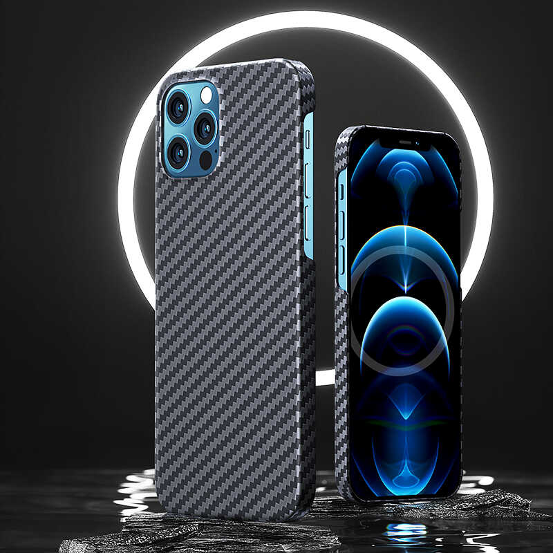 iPhone 12 Pro Max Kılıf Benks MFİ Magsafe Magnetic Aramid Kapak