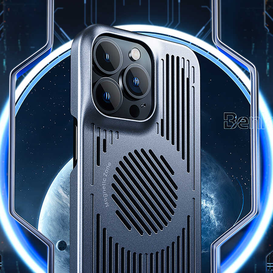 iPhone 13 Kılıf Benks Bizzard Soğutucu Özellikli Oyuncu Telefon Kılıfı