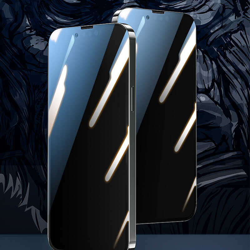 iPhone 13 / 13 Pro / 16E / 17E uyumlu Benks Little KingKong Privacy Cam Ekran Koruyucu