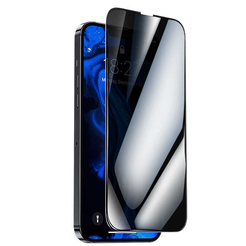 iPhone 13 / 13 Pro / 16E / 17E uyumlu Benks Little KingKong Privacy Cam Ekran Koruyucu