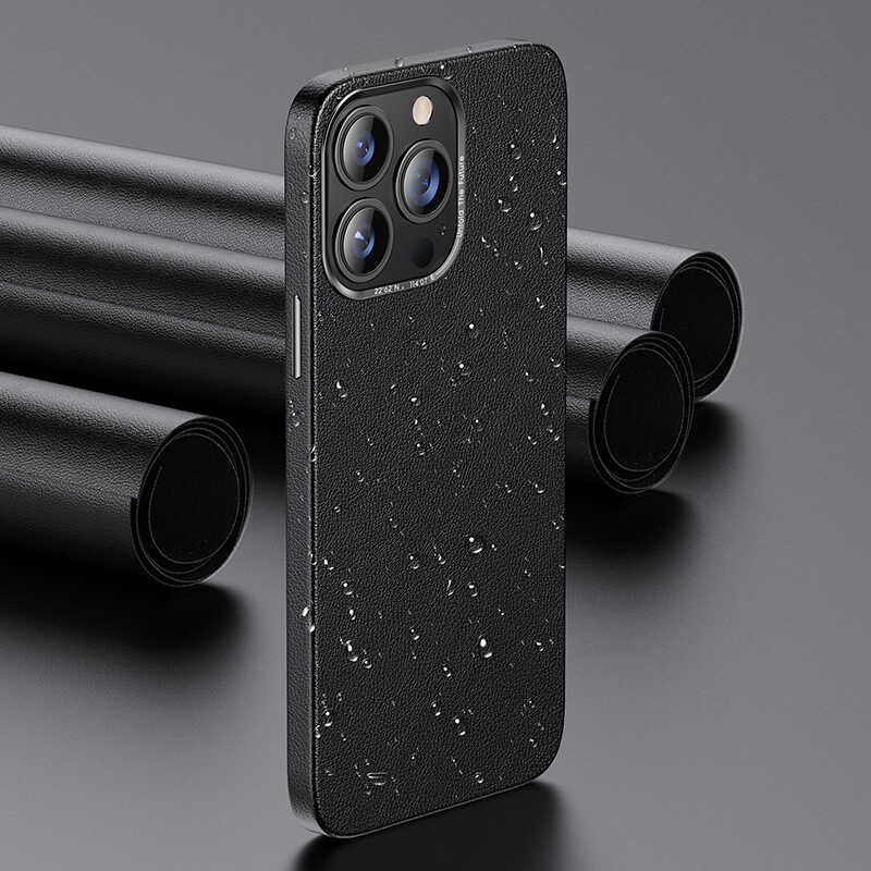 iPhone 13 Pro Kılıf Benks Magnetic Hakiki Deri Kılıf