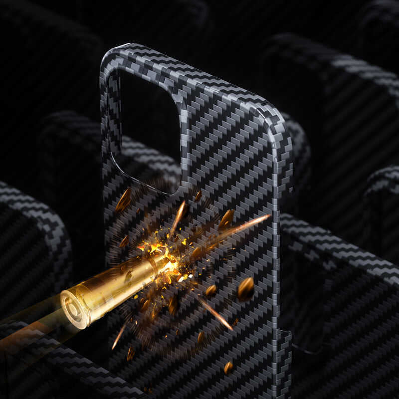 iPhone 13 Pro Max Kılıf Benks Aramid Magsafe 3 in 1 Set