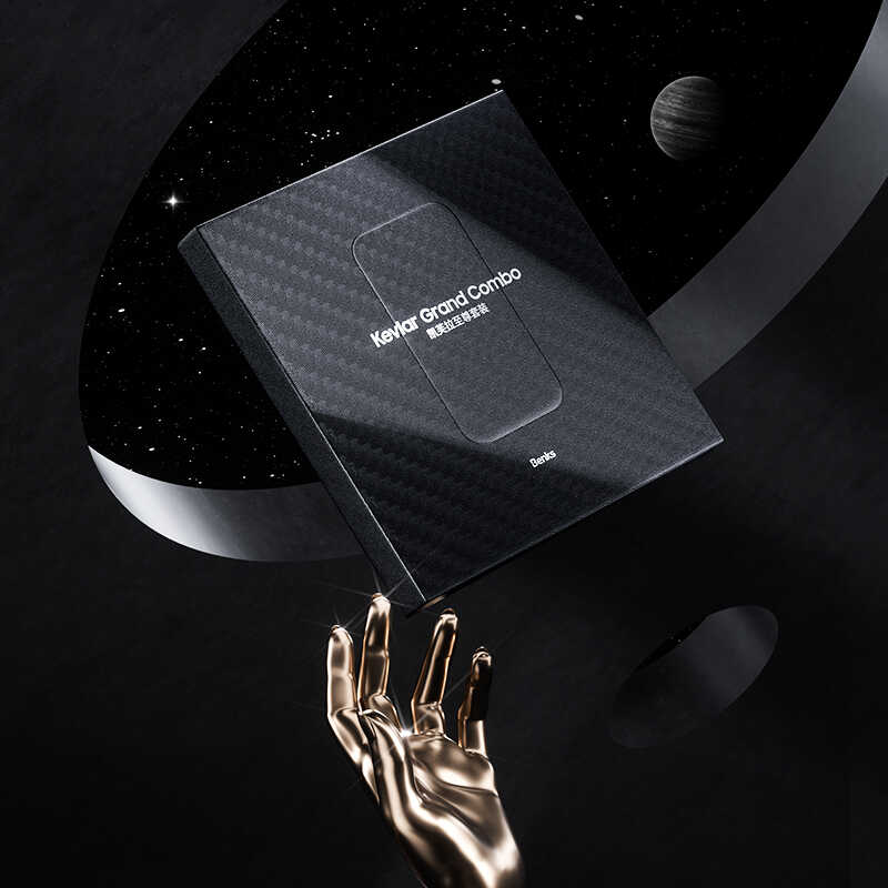 iPhone 13 Pro Max Kılıf Benks Aramid Magsafe 3 in 1 Set