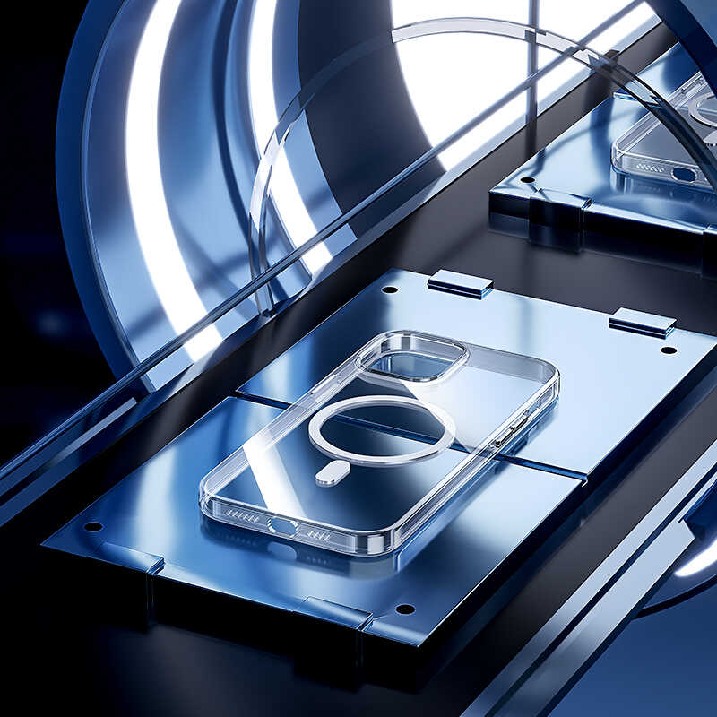 iPhone 13 Pro Max Kılıf Benks Crystal Series With Magnetic Clear Kapak