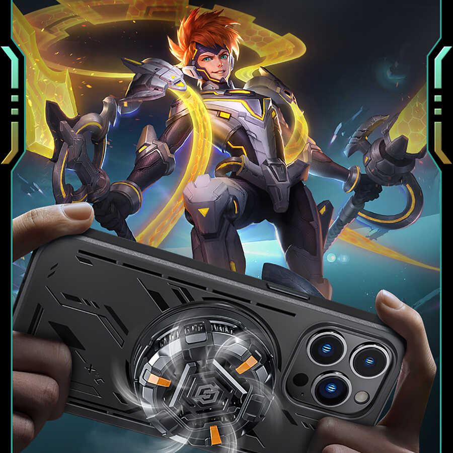 iPhone 13 Pro Max Kılıf Benks Isınmayı Önleyici Magnetic Oyuncu Telefon Kılıfı