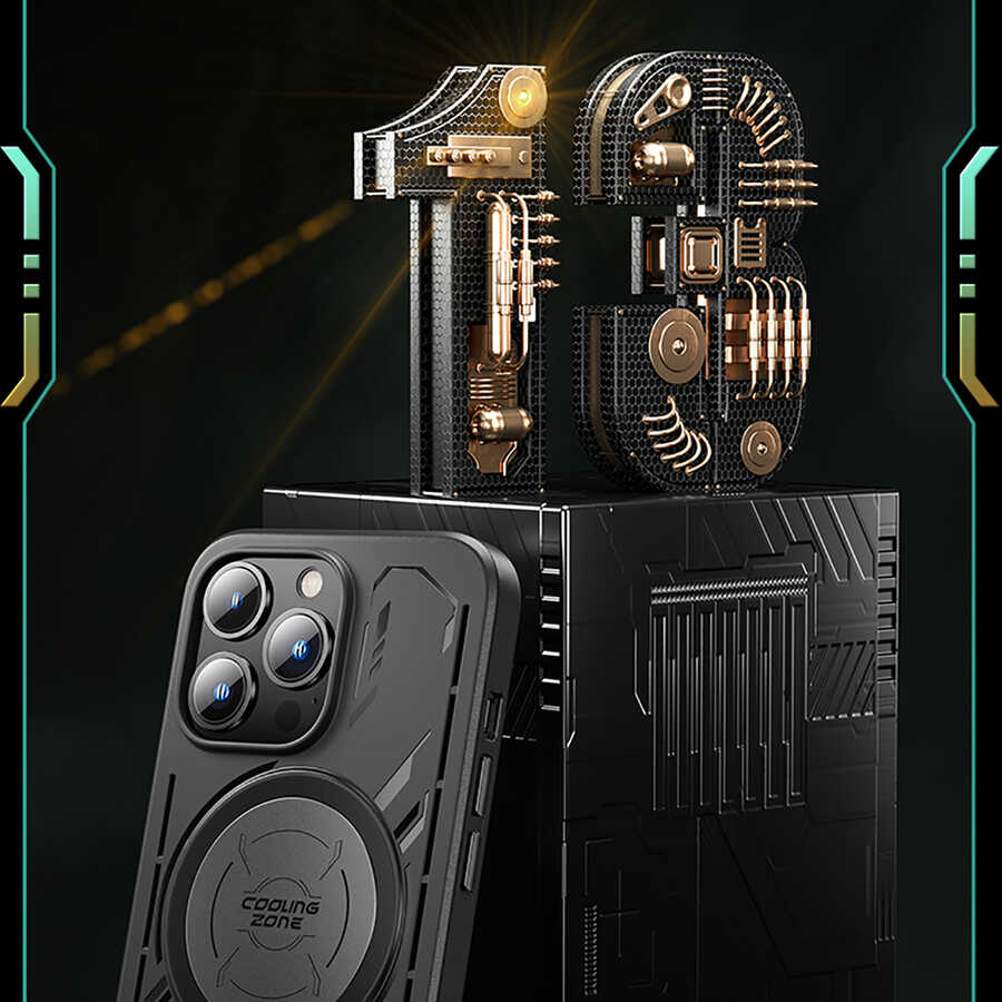 iPhone 13 Pro Max Kılıf Benks Isınmayı Önleyici Magnetic Oyuncu Telefon Kılıfı