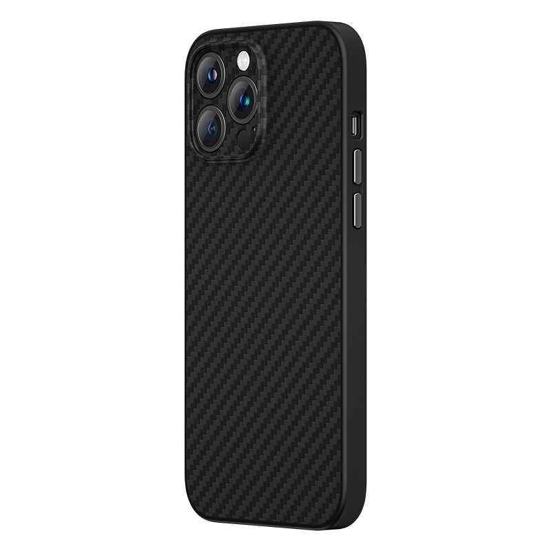 iPhone 13 Pro Max Kılıf Karbon Fiber Benks Hybrid Kevlar Kapak