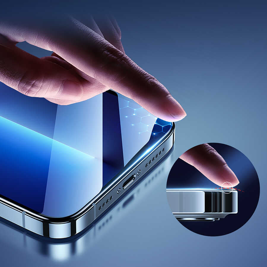 iPhone 13 / 13 Pro / 14 / 16E / 17E uyumlu Benks Mat Ekran Koruyucu Parmak İzi Bırakmayan Oyunculara Özel Ekran Filmi