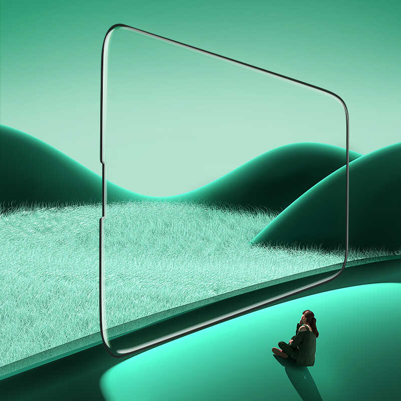 iPhone 13 / 13 Pro / 14 / 16E Benks V Pro Green Light Ekran Koruyucu