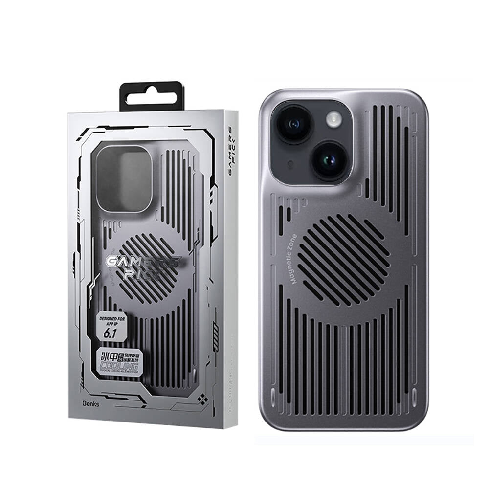 iPhone 14 Kılıf Magsafe Şarj Özellikli Soğutucu Benks Biliz Kapak