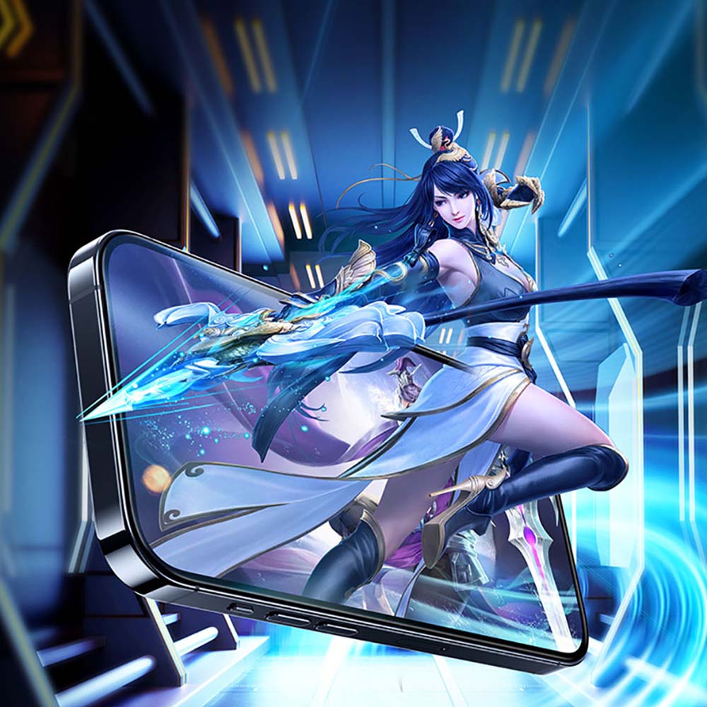 iPhone 13 Pro Max / 14 Plus Benks Gaming Anti-Dust Toz Önleyici Mat Cam Ekran Koruyucu