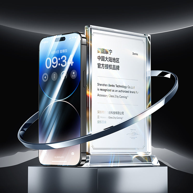 iPhone 13 Pro Max / 14 Plus Benks Glass Warrior Cam Ekran Koruyucu