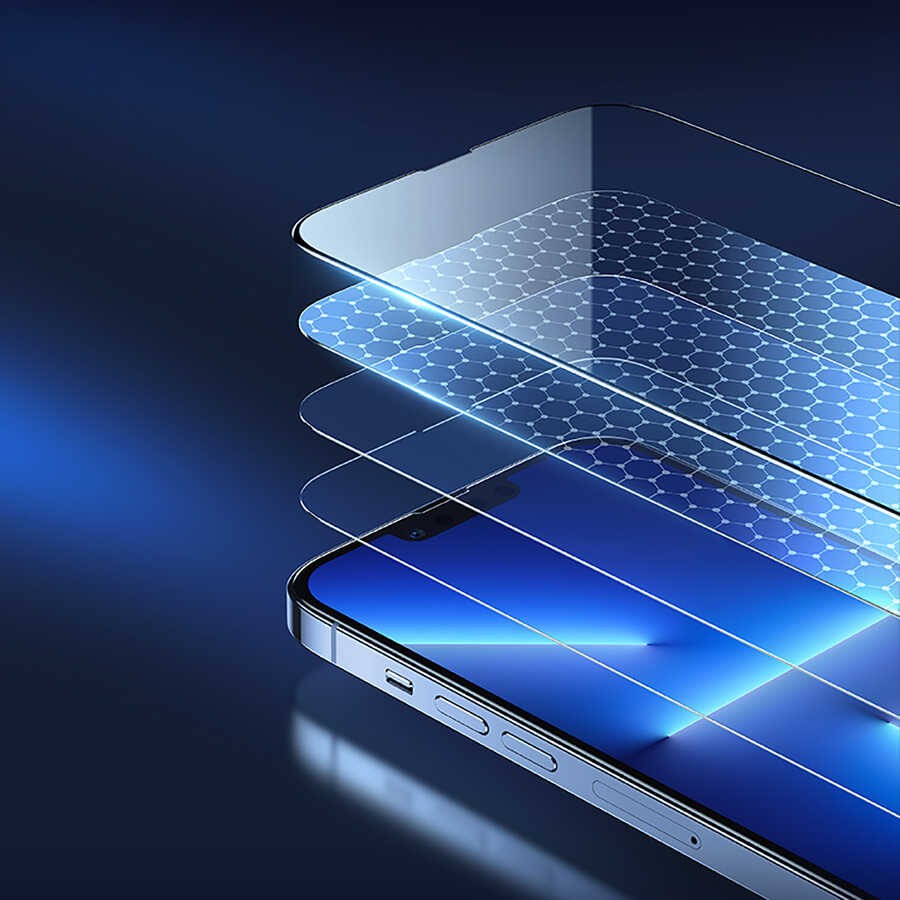 iPhone 13 Pro Max / 14 Plus Benks Mat Ekran Koruyucu Parmak İzi Bırakmayan Oyunculara Özel Ekran Filmi