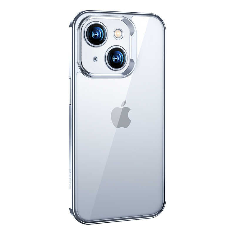 iPhone 14 Plus Kılıf Benks Electroplating TPU Kapak Ekran Koruyucu Hediyeli