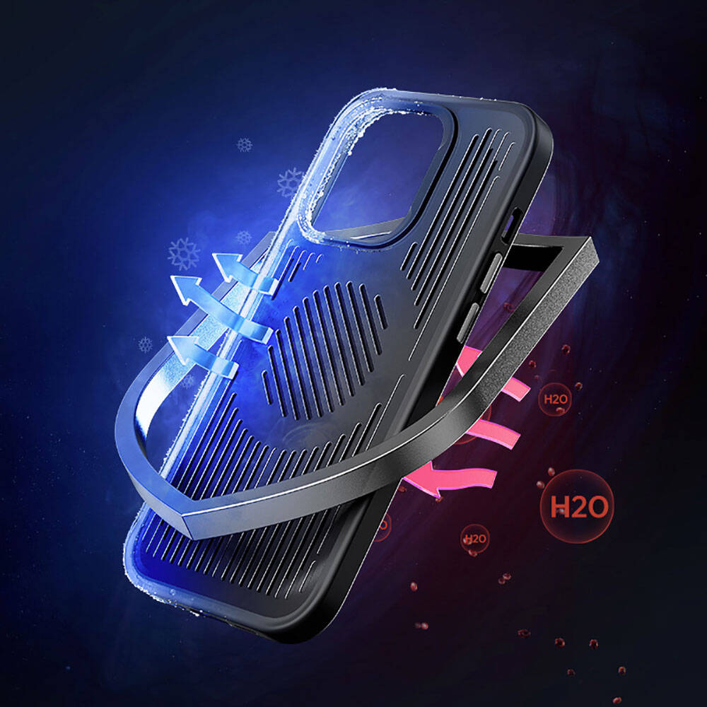 iPhone 14 Plus Kılıf Magsafe Şarj Özellikli Düşme Dirençli Soğutucu Benks Biliz Kapak