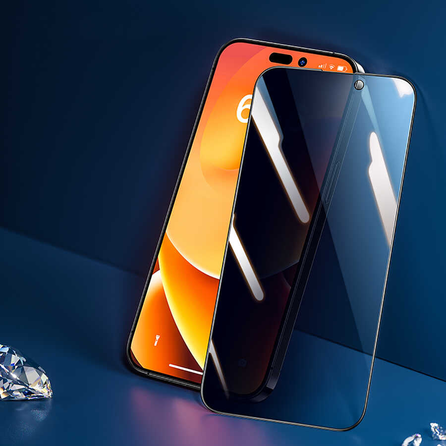 iPhone 14 Pro Benks 0.3mm V Pro Privacy Hayalet Ekran Koruyucu