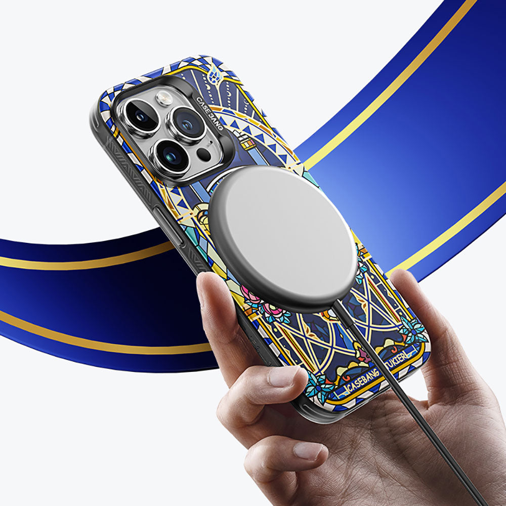 iPhone 14 Pro Kılıf Magsafe Şarj Özellikli Benks Casebang Memory & Meditation Kapak