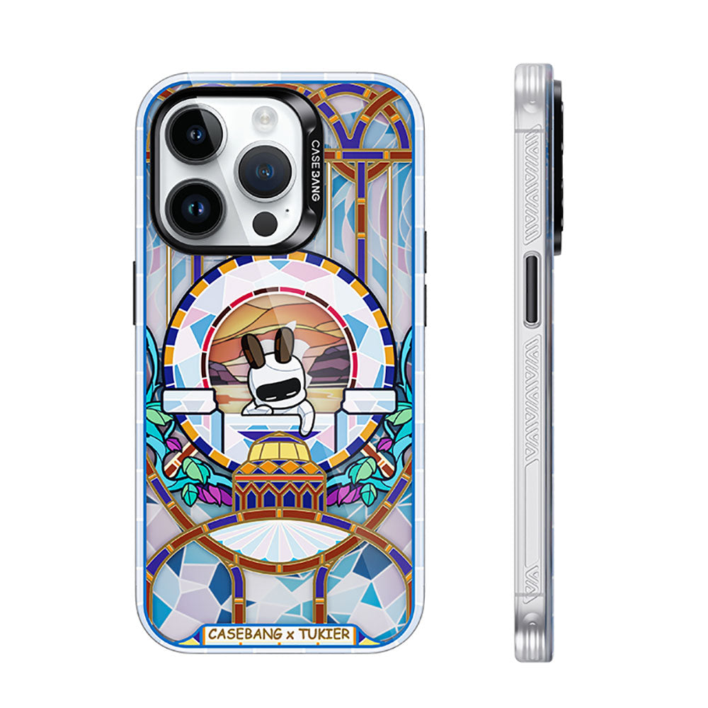 iPhone 14 Pro Kılıf Magsafe Şarj Özellikli Benks Casebang Memory & Meditation Kapak