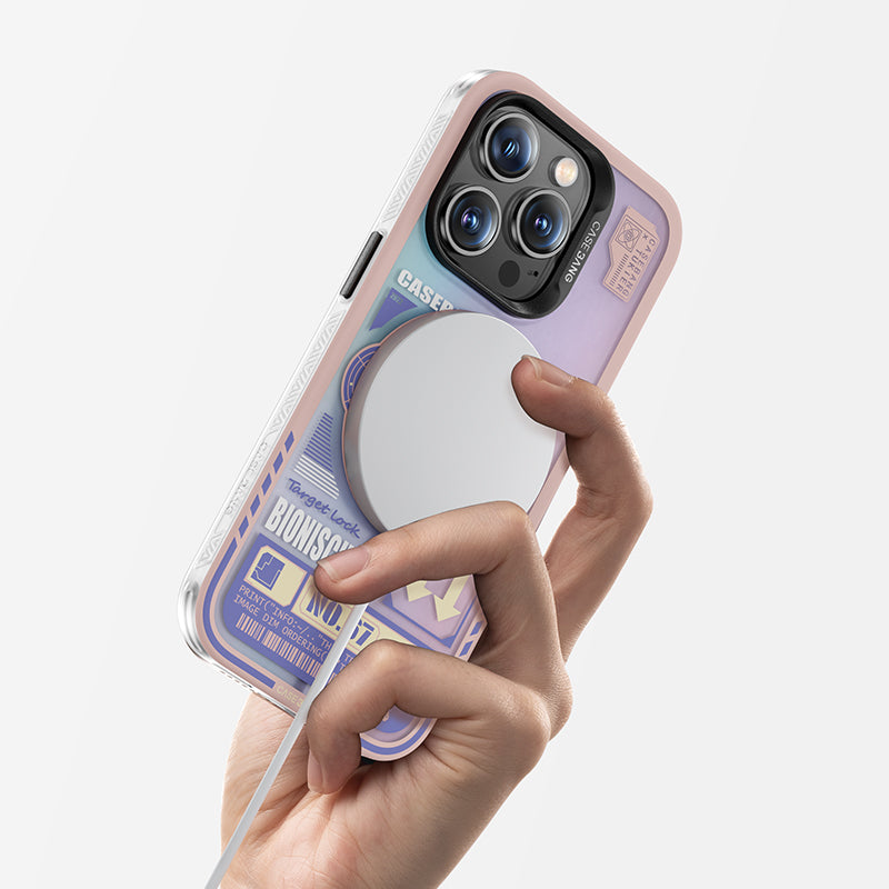 iPhone 14 Pro Kılıf Magsafe Şarj Özellikli Benks Casebang Rabbit Kapak