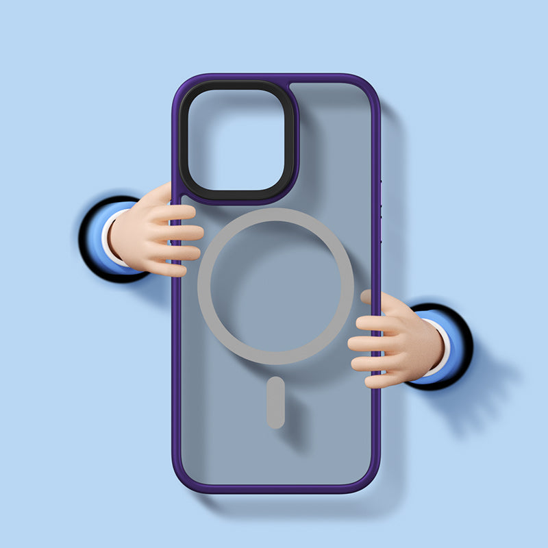 iPhone 14 Pro Kılıf Magsafe Şarj Özellikli Benks Mist Hybrid Kapak