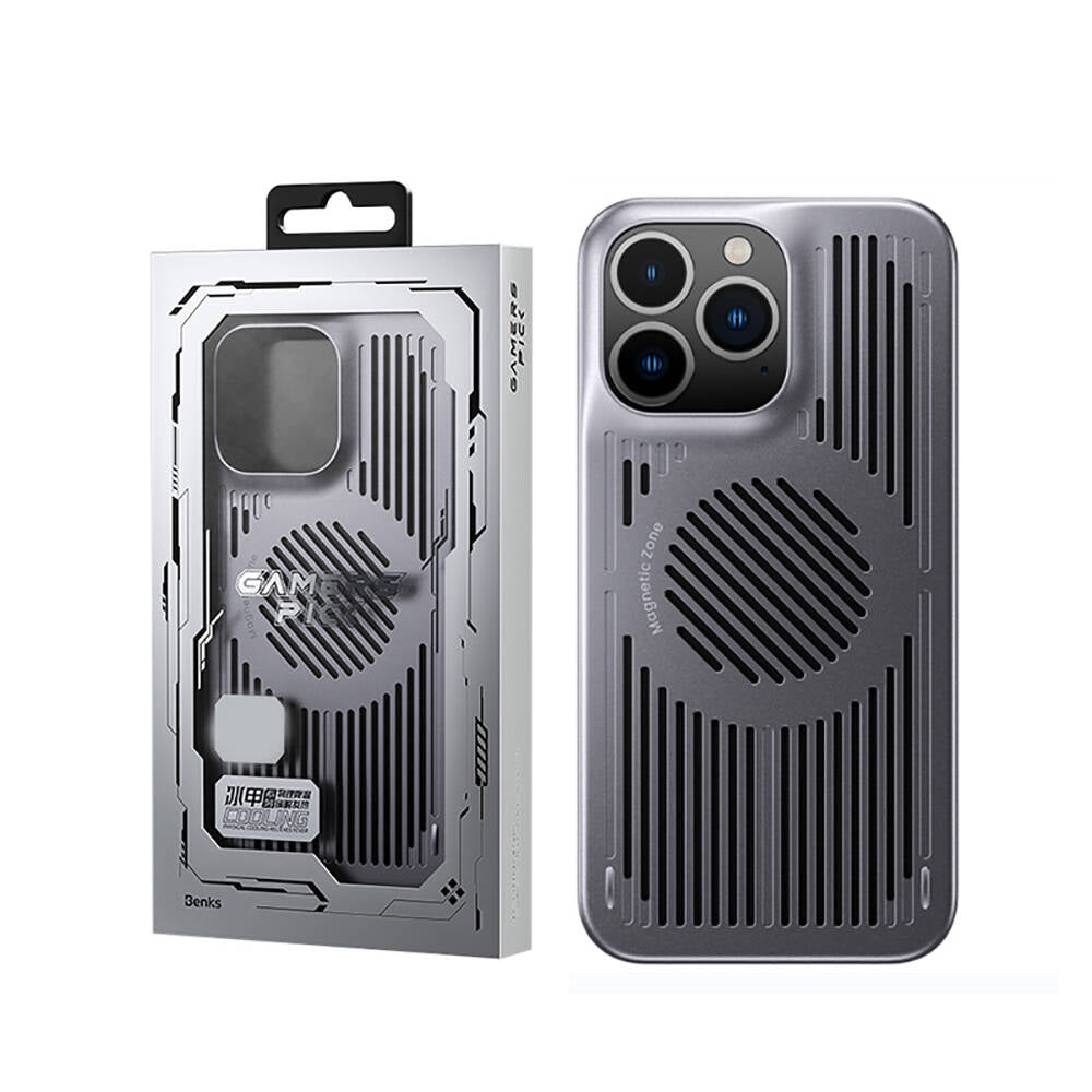 iPhone 14 Pro Kılıf Magsafe Şarj Özellikli Soğutucu Benks Biliz Kapak