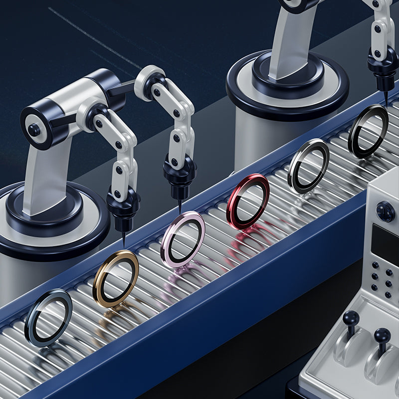 iPhone 14 Pro Max / 14 Pro Benks DR Safir Kamera Lens Koruyucu