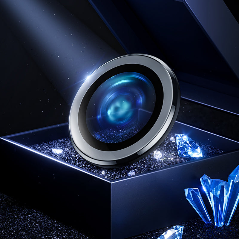 iPhone 14 Pro Max / 14 Pro uyumlu Benks DR Safir Kamera Lens Koruyucu
