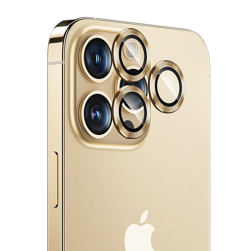 iPhone 14 Pro Max / 14 Pro uyumlu Benks DR Safir Kamera Lens Koruyucu