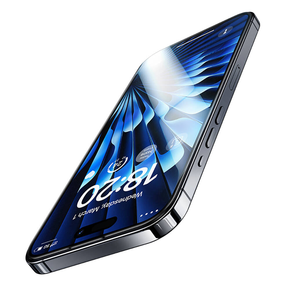 iPhone 14 Pro Max / 15 Plus Benks Glass Warrior HD Cam Ekran Koruyucu + Kolay Uygulama Aparatlı