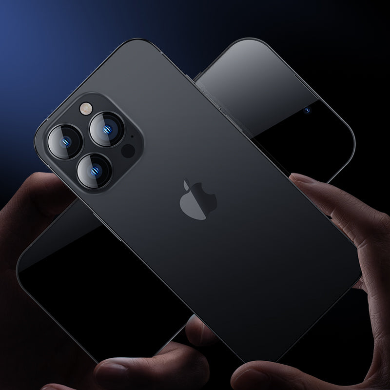 iPhone 14 Pro Max / 14 Pro uyumlu Benks King Kong PVD Kamera Lens Koruyucu
