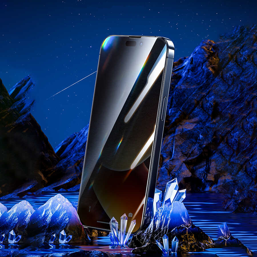 iPhone 14 Pro Max Benks Yeni Seri V Pro Plus Privacy Hayalet Ekran Koruyucu