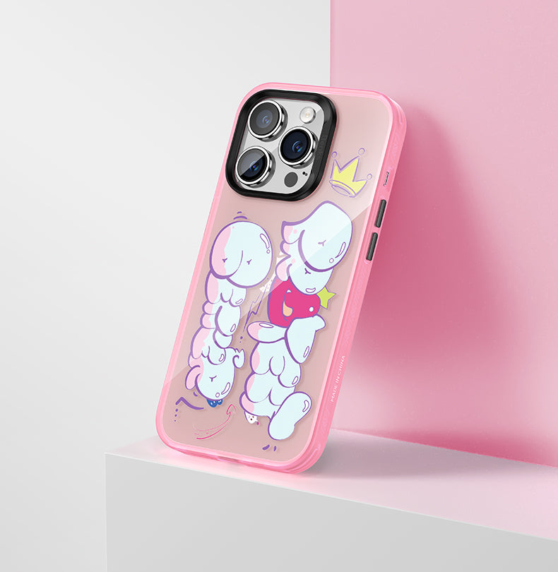 iPhone 14 Pro Max Kılıf Airbagli TPU Yazı Temalı Benks Dynamic New Kapak