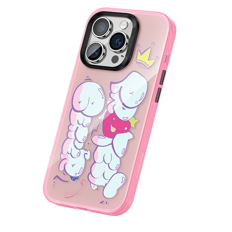 iPhone 14 Pro Max Kılıf Airbagli TPU Yazı Temalı Benks Dynamic New Kapak