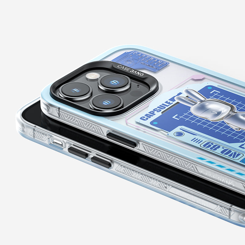 iPhone 14 Pro Max Kılıf Magsafe Şarj Özellikli Benks Casebang Rabbit Kapak