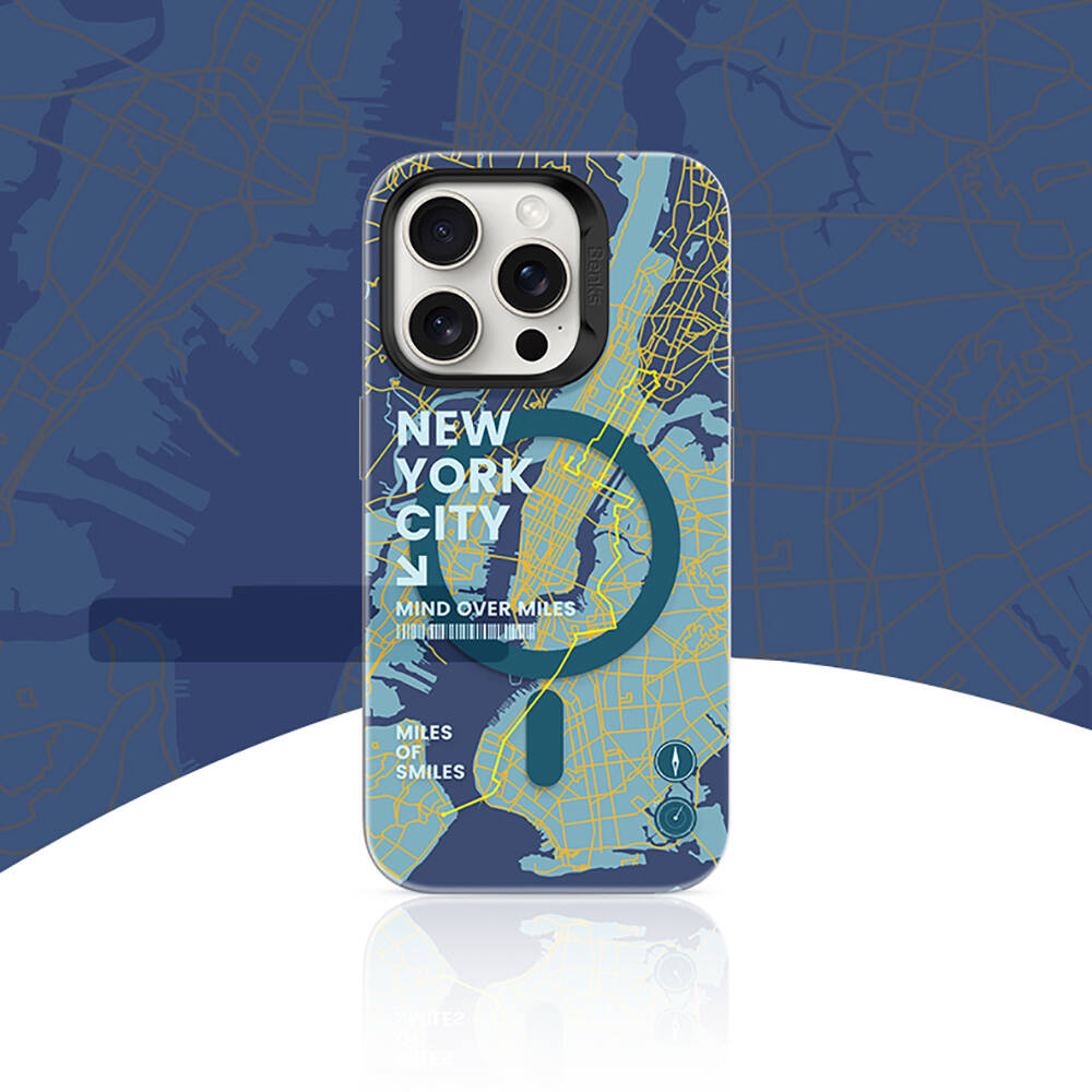 iPhone 14 Pro Max Kılıf Magsafe Şarj Özellikli Benks City Serisi Kapak