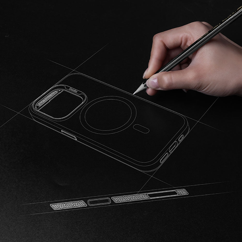 iPhone 14 Pro Max Kılıf Magsafe Şarj Özellikli Benks Lucid Armor Kapak